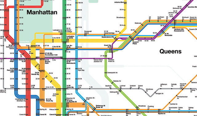 Vignelli's subway map