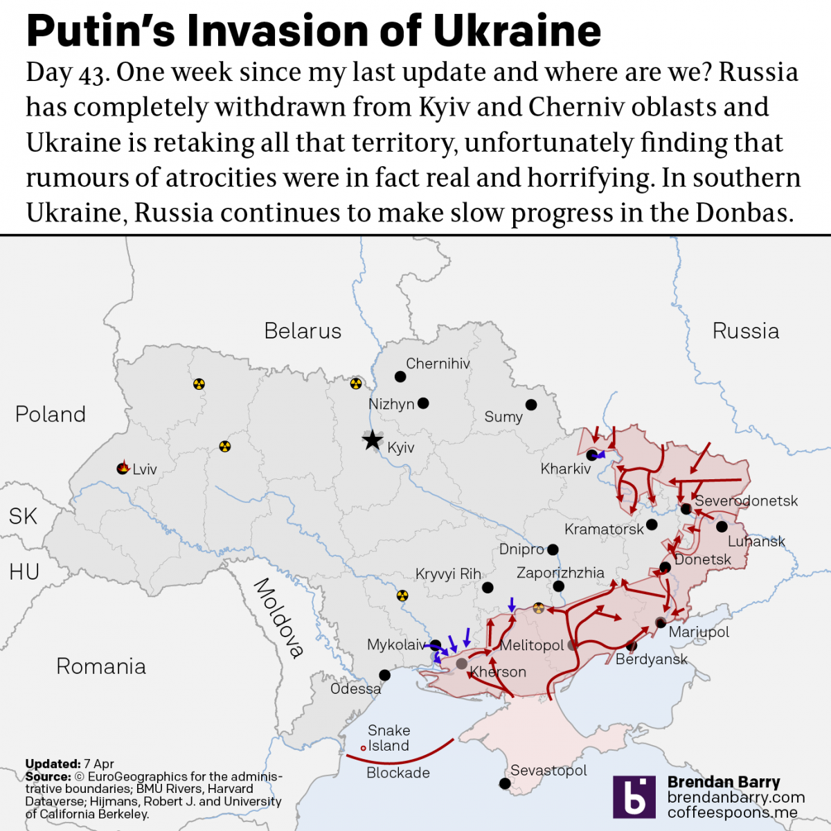 Russo-Ukrainian War Update: 6 April
