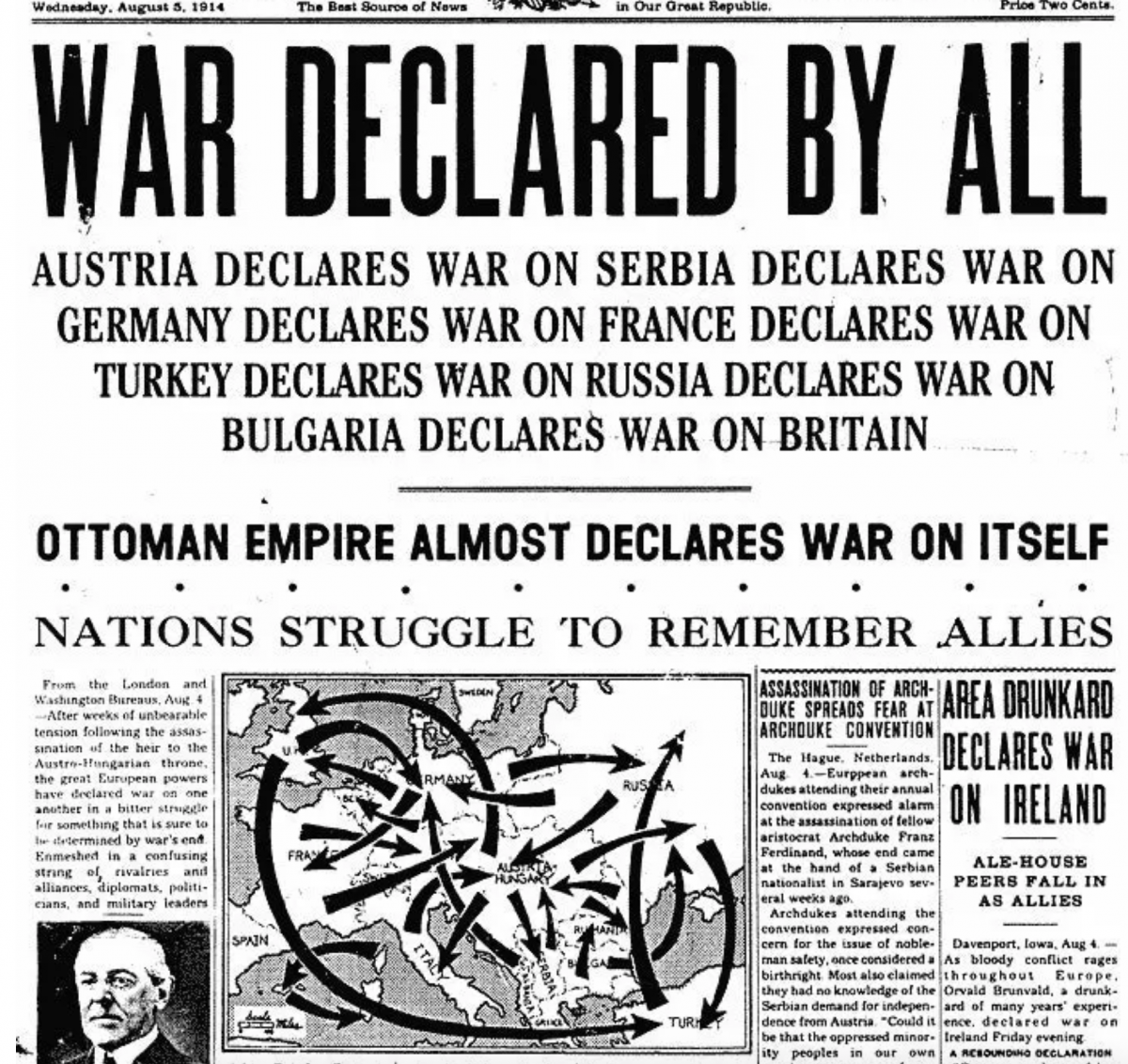 You Get a War, You Get a War, You Get a War…